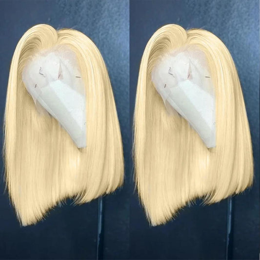 13x4 Blonde Frontal Bobs